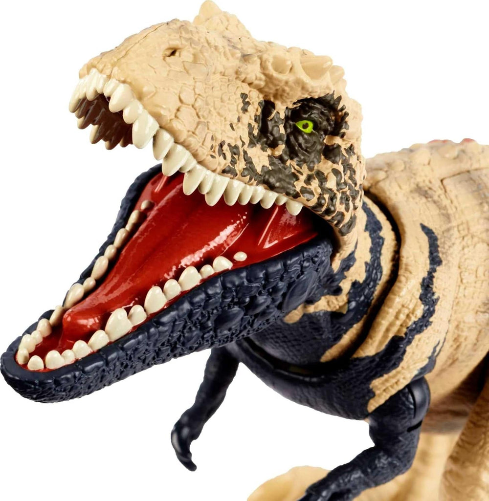 Jucărie dinozaur Jurassic World, Bistahieversor Gigantic Trackers Specii mari Figura de acțiune cu mișcare de atac și echipament de urmărire, distracție digitală, HLP27 Papusi Naty Shop