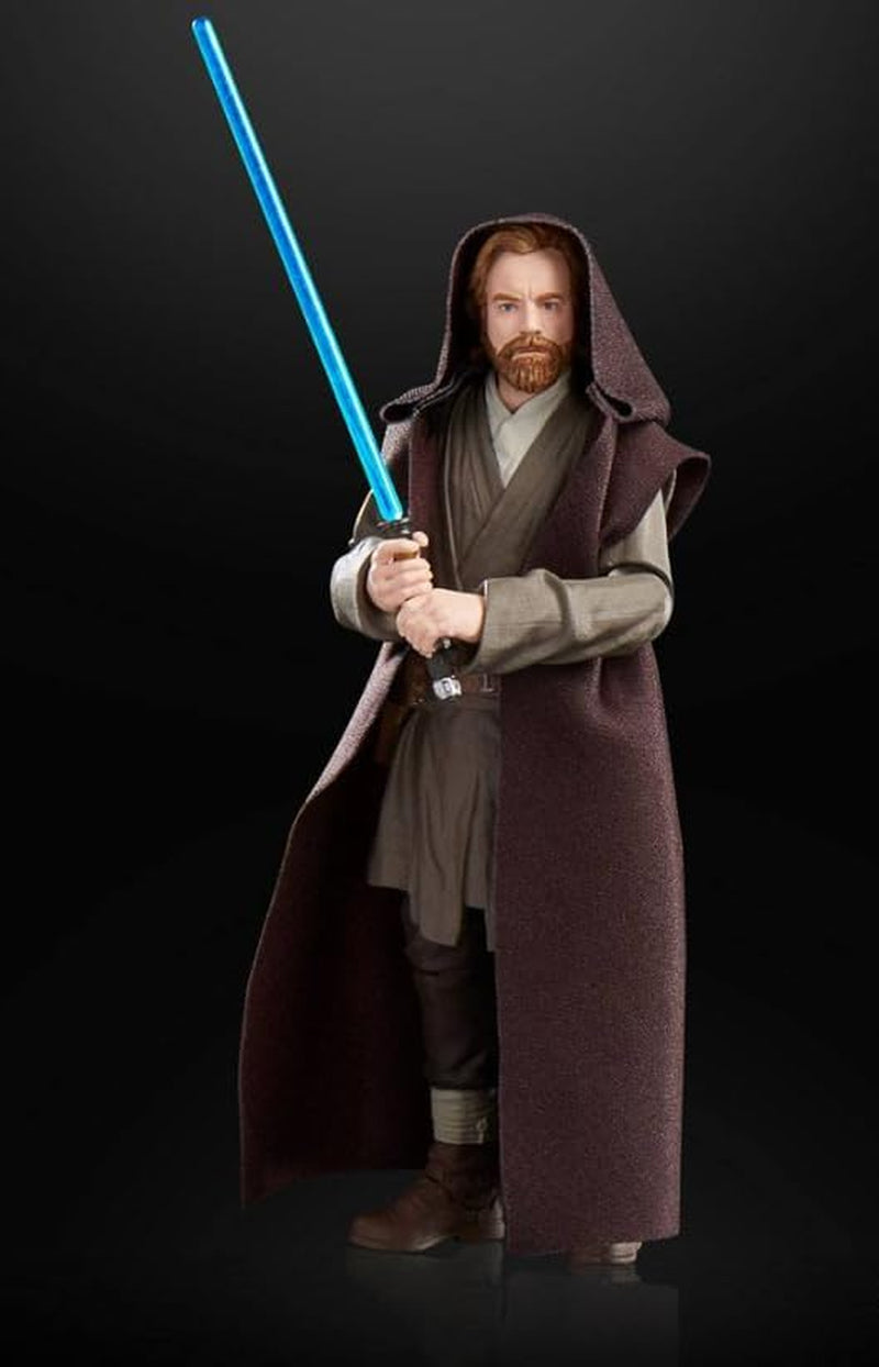 star wars hasbro star warblack series obi-wan kenobi (jabiim), figura de acción grande de 15 cm obi-wan kenobi, multi, f7098 figuras de acción naty shop