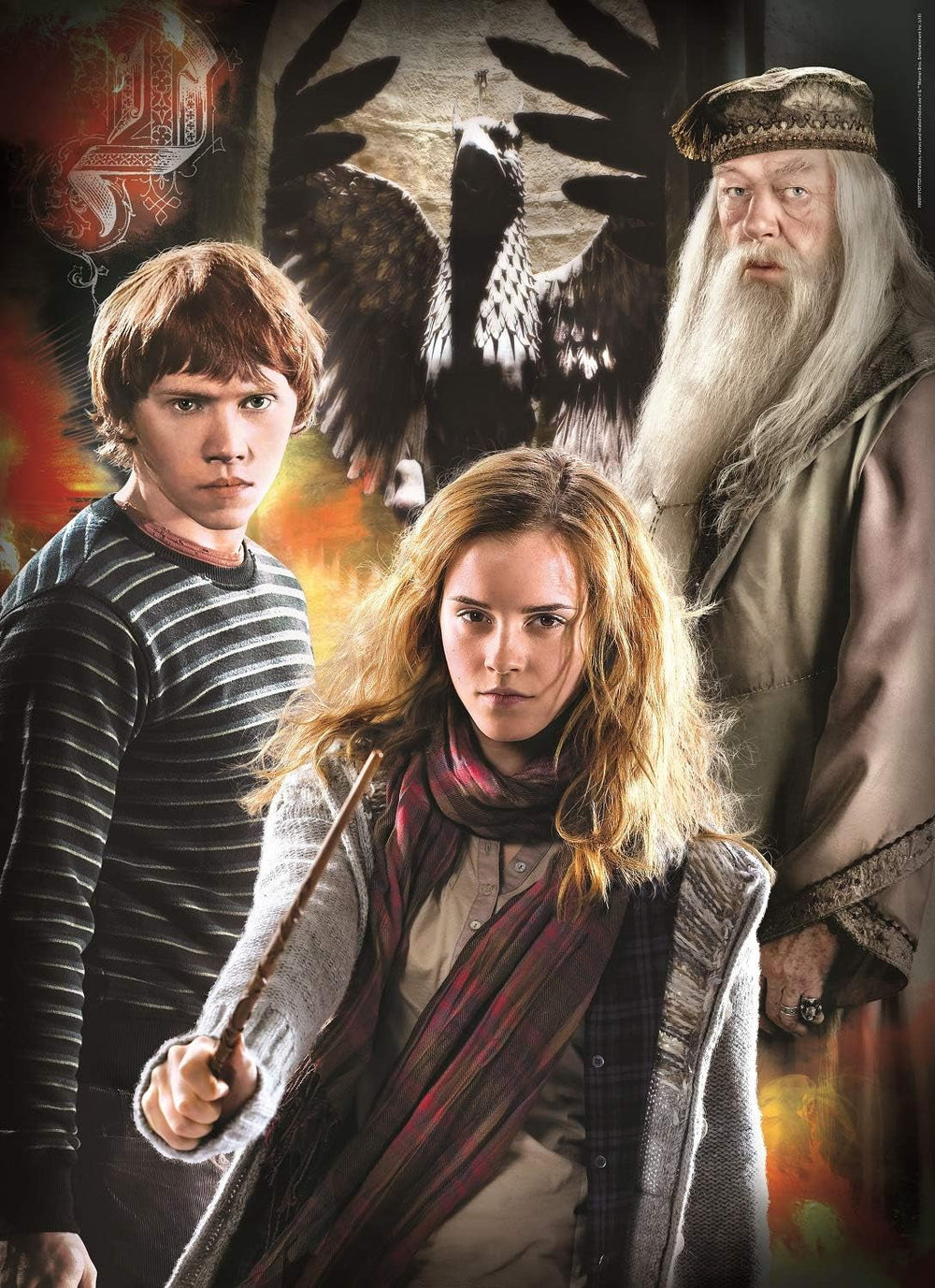 Clementoni 61884 Harry Potter - Puzzle de 3 x 1000 piezas a partir de 9 años, Puzzle colorido para adultos con colores llamativos, Juego de habilidad para toda la familia, Gran idea de regalo Puzzle Naty Shop