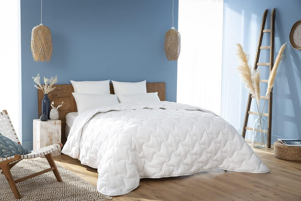 Abeil 1388 Edredón Topcool, fino, regulador de humedad, blanco, 240 X 260 cm Edredones y edredones Naty Shop 220X240