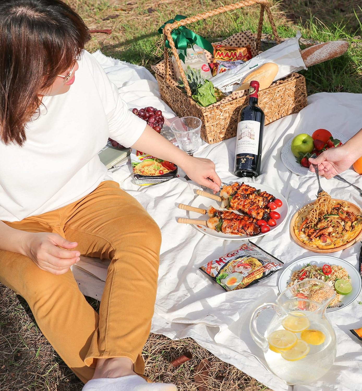 Fideos instantáneos Mama Mi Goreng, 80 g, paquete de 20 (20 x 80 g)
