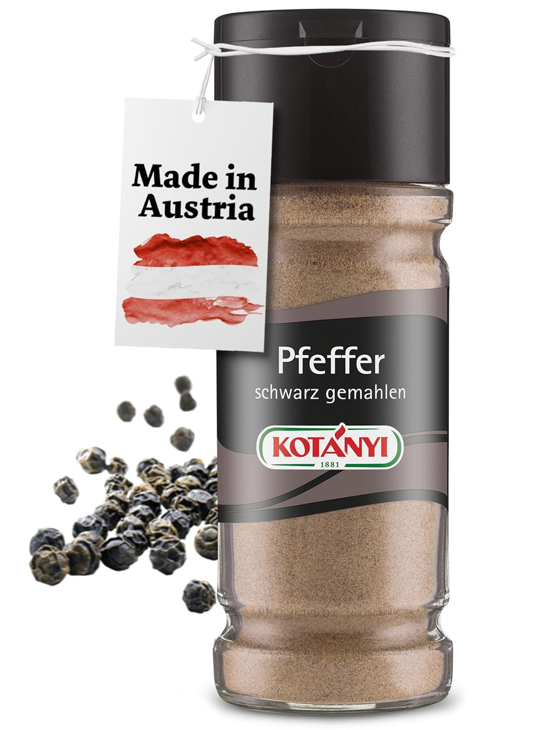 Kotányi Zimt gemahlen, würzig-süßer Geschmack, veredelt Milchreis, Gebäck, Postres, Vaso 80 ml