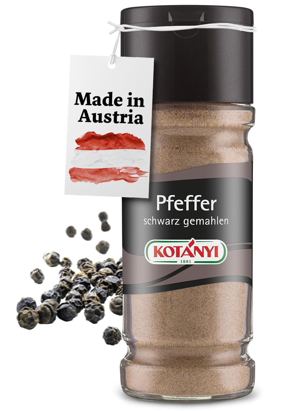 Kotányi Zimt gemahlen, würzig-süßer Geschmack, veredelt Milchreis, Gebäck, Postres, Vaso 80 ml