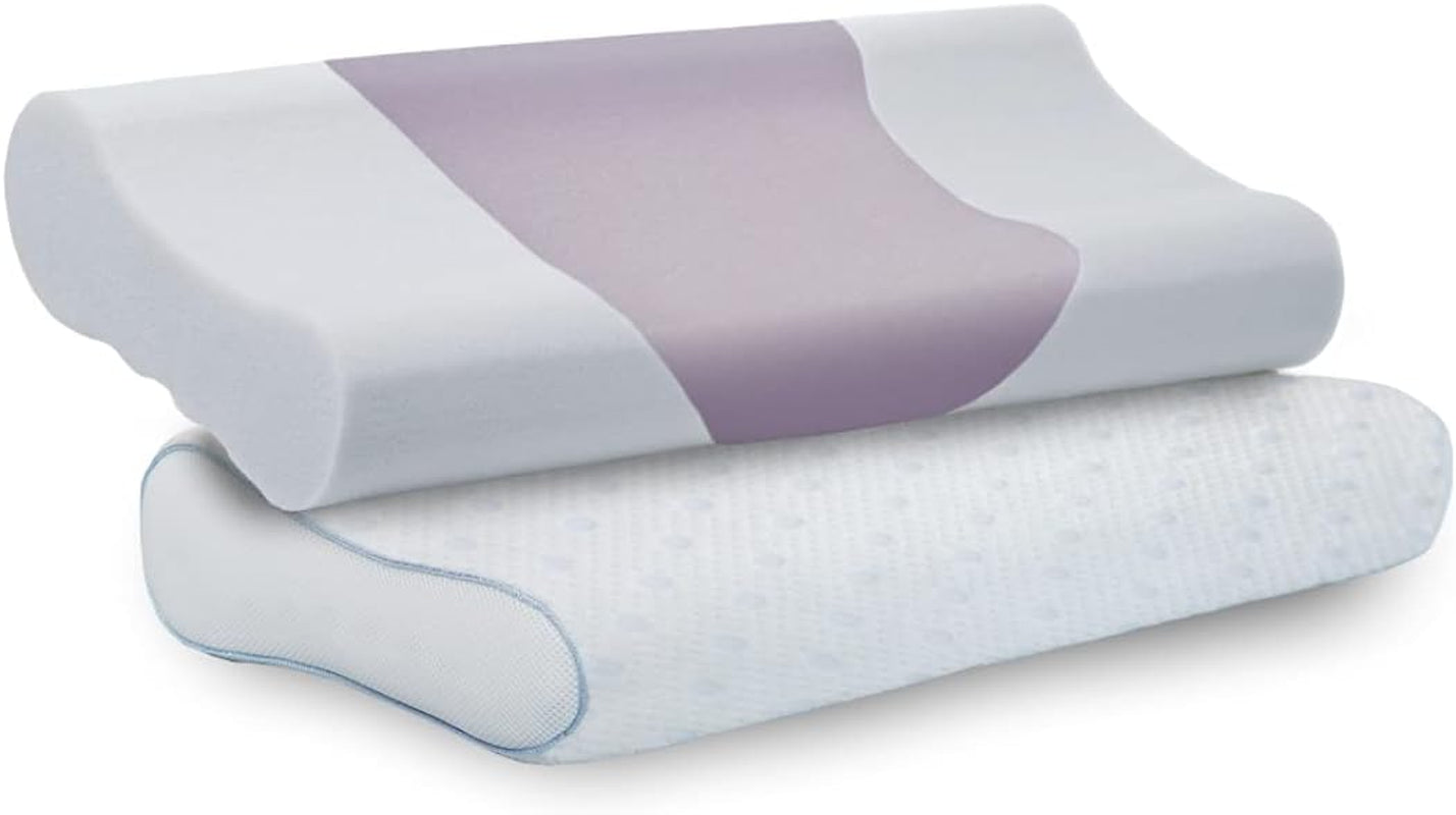 PARADIES Pernă pentru gât 40X80 Cm - Revita Ergonomic - IGR Certified, Pernă ergonomică pentru susținerea gâtului Înălțime: 10 Cm Perne ortopedice cervicale Naty Shop Revita Vario-Ergonomic