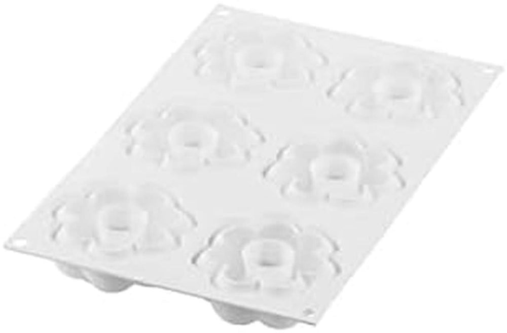 Silikomart, Forma Corona de Trufa de Silicona Ø 8,2 x A 2,9 cm, 6 cavidades, 90 ml Cocina Naty Shop