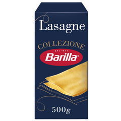Barilla Collezione Lasaña Pasta de trigo duro, siempre al dente, 500g