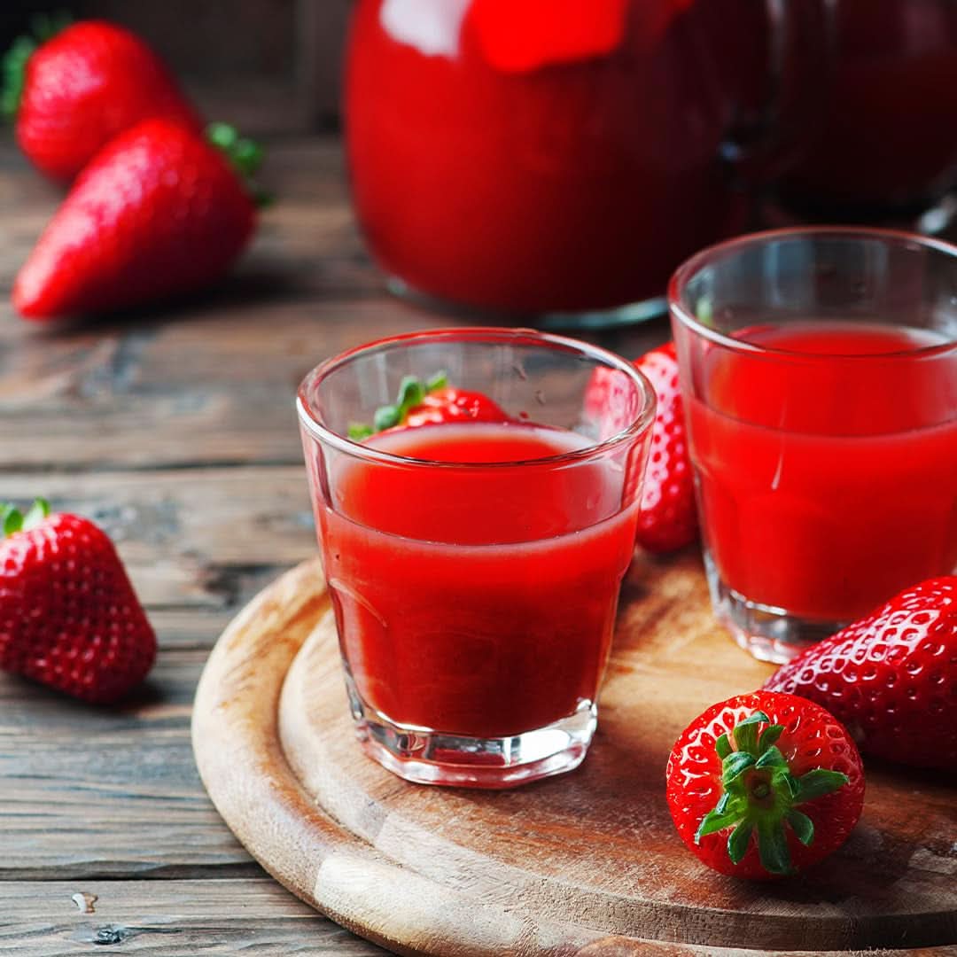 Rauch Feliz Día Fresa | Intenso sabor a fresa | Refinado con manzanas y limón | 6X 1 litro, Tetra Prisma Bebidas sin alcohol Naty Shop