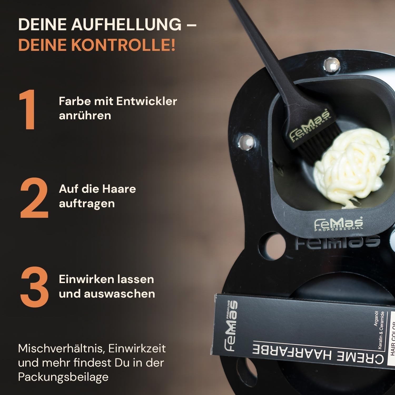 FemMas Oxycreme in 6% 1000 ml I Agent oxidant pentru colorarea și vopsirea părului I Aplicare ușoară și fixare optimă I Dezvoltator pentru rezultate uniforme în calitate de salon I Dezvoltator pentru colorarea părului Vopsea pentru par Naty Shop