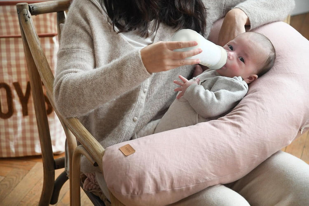 BÉABA, Big Flopsy, pernă multifuncțională pentru alăptat Accesorii Hrana si Alaptare Bebe Naty Shop