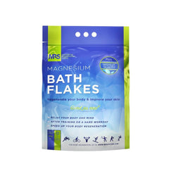 MRS Copos de Cloruro de Magnesio 100% natural - Sales de baño ideales para pediluvio, baño completo y contra la carencia de magnesio - 4 Kg Ducha y Baño Naty Shop