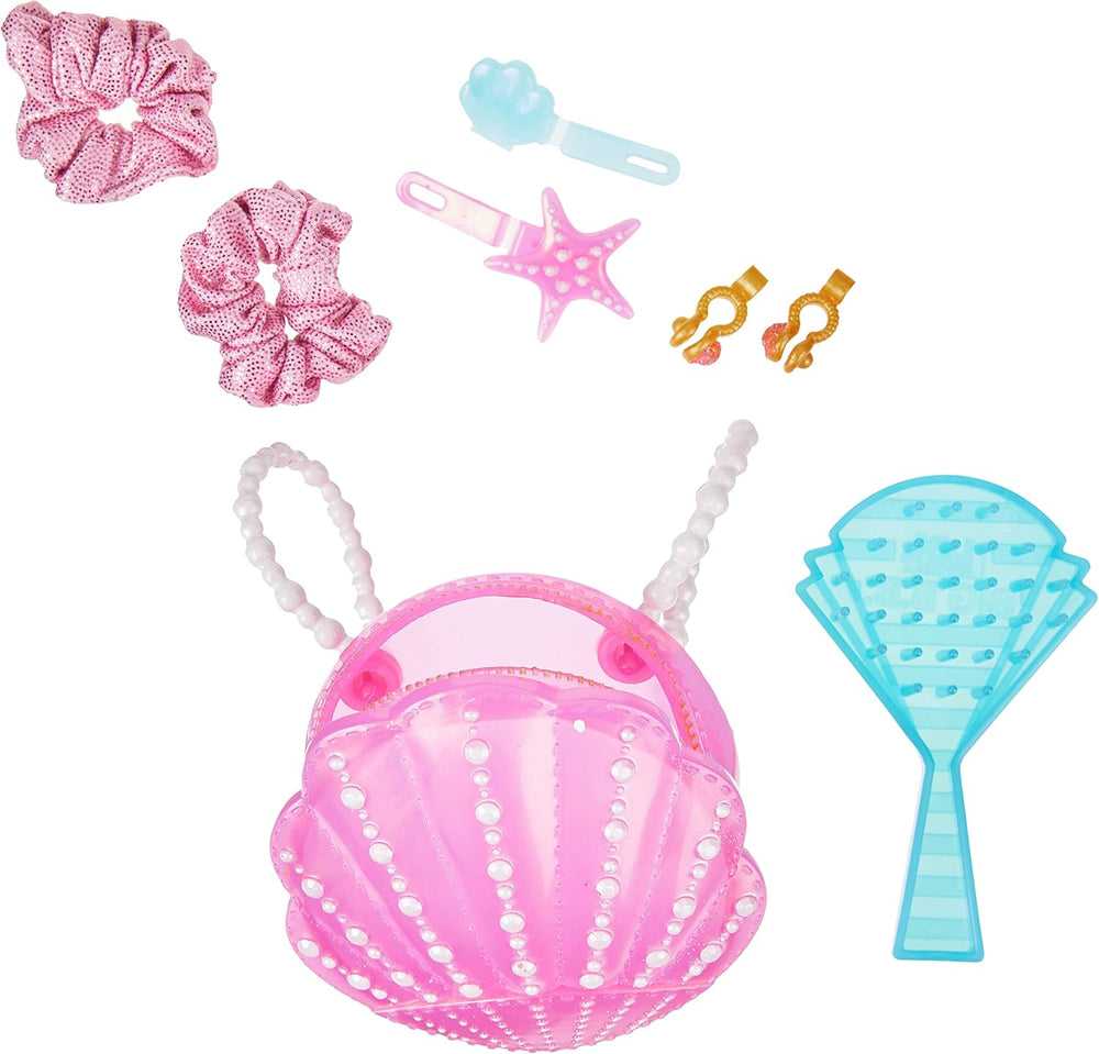 L.O.L. Surprise! Big Baby Hair Hair Hair – SPLASH QUEEN – 27,94 cm große Puppe mit 14 Überraschungen, Accessoires zum Teilen und echten Haaren – Für Kinder und Sammler ab 4 Jahren