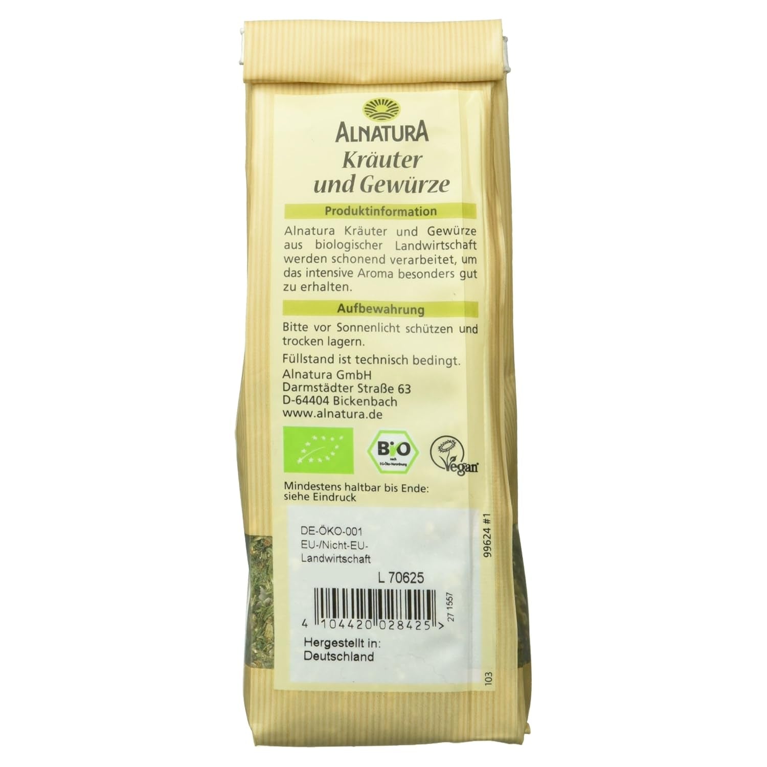 Bio Salatkräuter, 40g