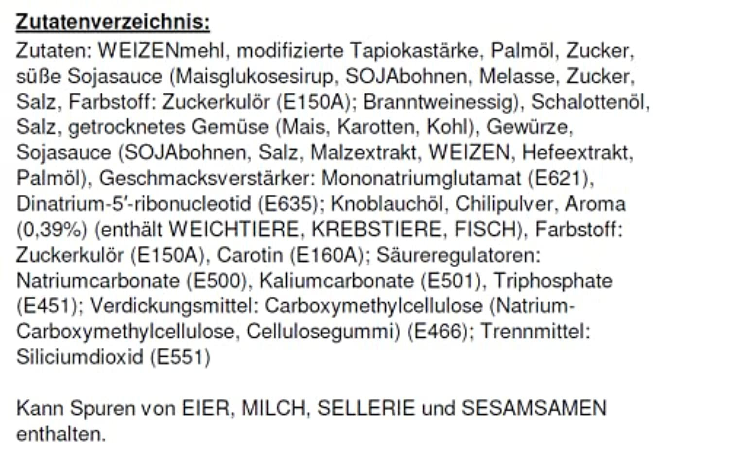 Fideos instantáneos Mama Mi Goreng, 80 g, paquete de 20 (20 x 80 g)