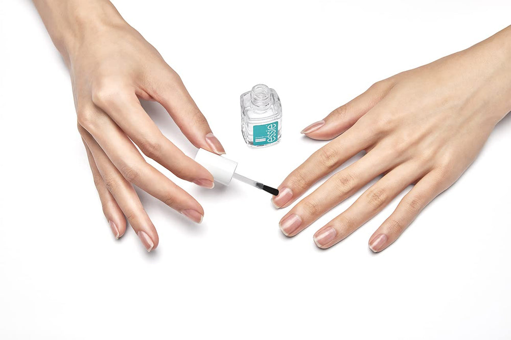 Essie smooth-e base coat con ceramidas, relleno de crestas y protección de uñas contra la decoloración, 13,5 ml