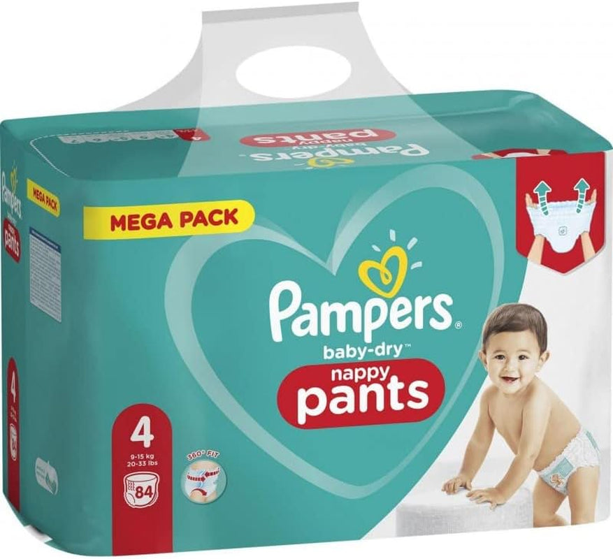 Pañales Pampers 81657566 Baby-Dry Pants, blanco