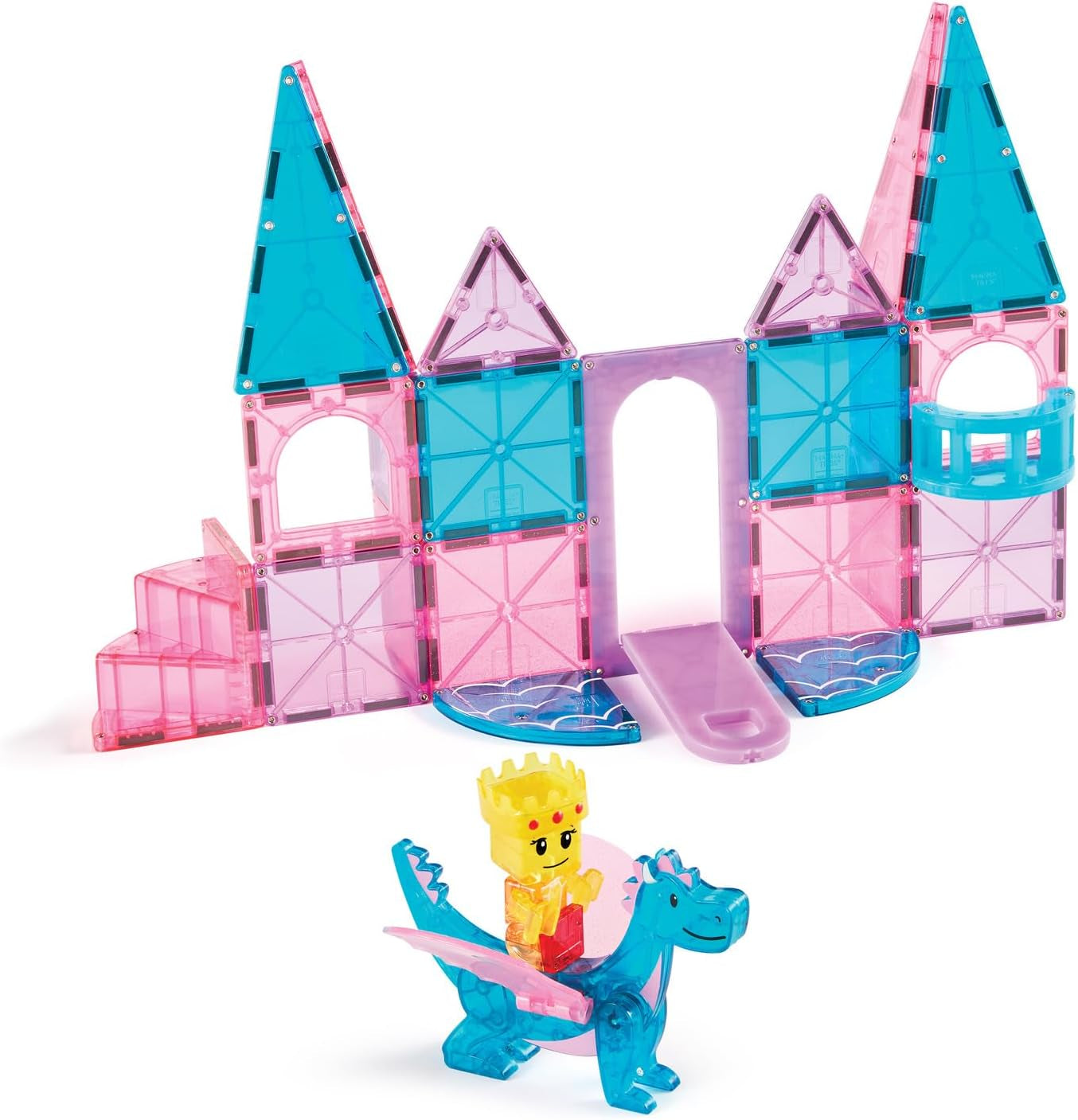 Castillo 25-teiliges Magnetbauset - Die Originale Magnetbaumarke