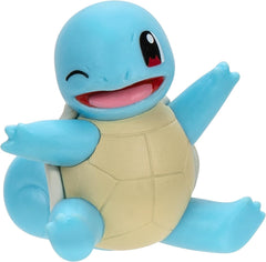 Pokémon PKW3586 - Pack de figuras de batalla - Figuras detalladas oficiales de Pikachu y Schiggy 5 cm cada una Figuras de acción Naty Shop