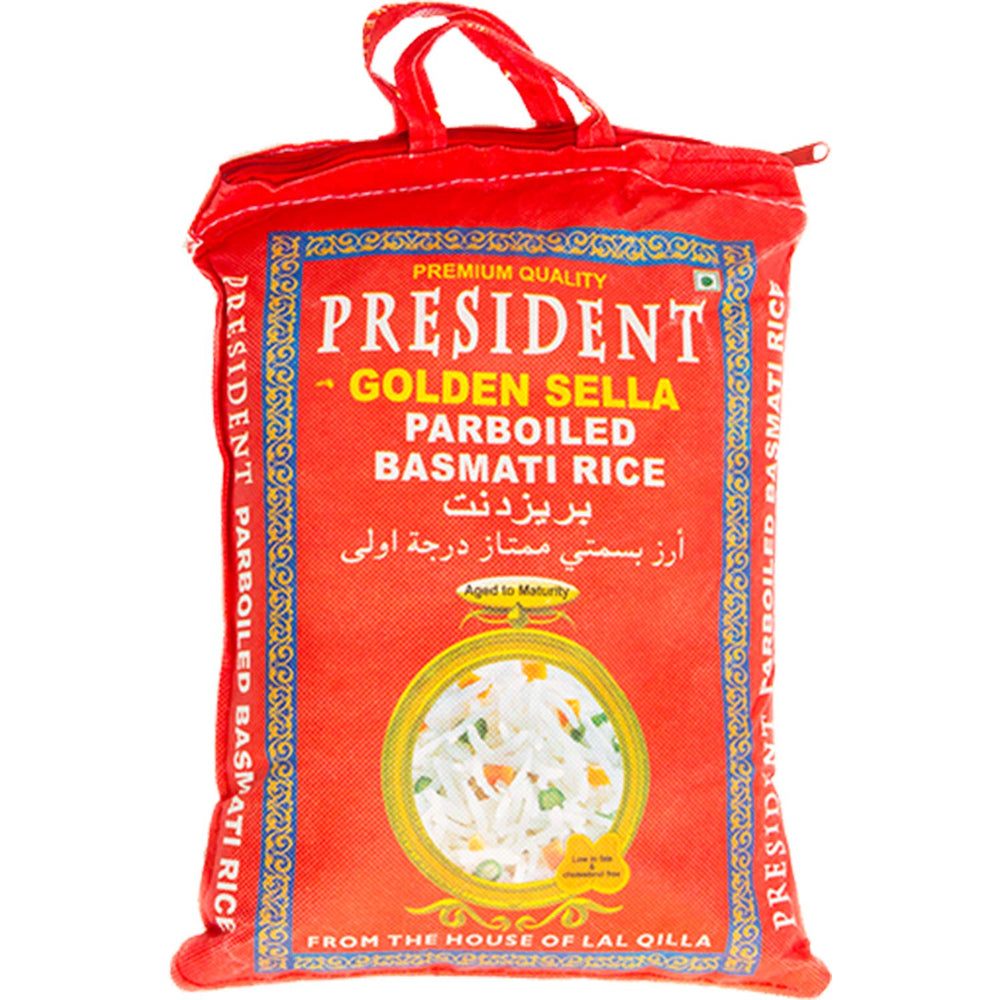 Presidente - Arroz Basmati Golden Sella, (1 X 10 KG)