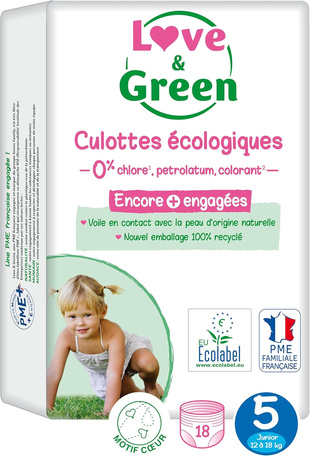 - Gesunde und ekologischen Diadeln Größe 6 (+16 kg), 1-Monatspackung (72 pantalones) — saugfähig, auslaufsicher und frei von unerwünschten Inhaltsstoffen (el embalaje puede variar)