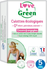 - Gesunde und ekologischen Diadeln Größe 6 (+16 kg), 1-Monatspackung (72 pantalones) — saugfähig, auslaufsicher und frei von unerwünschten Inhaltsstoffen (el embalaje puede variar)