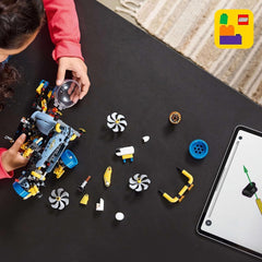 LEGO Technic Submarino Explorador de las Profundidades, Juguete de Construcción para Niños de 9 Años, Niños y Niñas, Ideas Creativas para Regalos de Cumpleaños, Vehículo para Construir con Hélices Giratorias, 42201 Juegos de Construcción Besuche den LEGO-Store