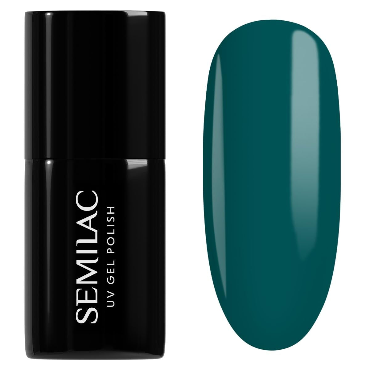 Esmalte de uñas UV Semilac Hybrid 309 Verde pino 7ml Colección Festive Wonder Colors