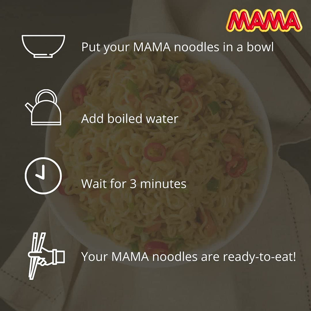 MAMA - Fideos instantáneos con verduras - (1 x 60g)