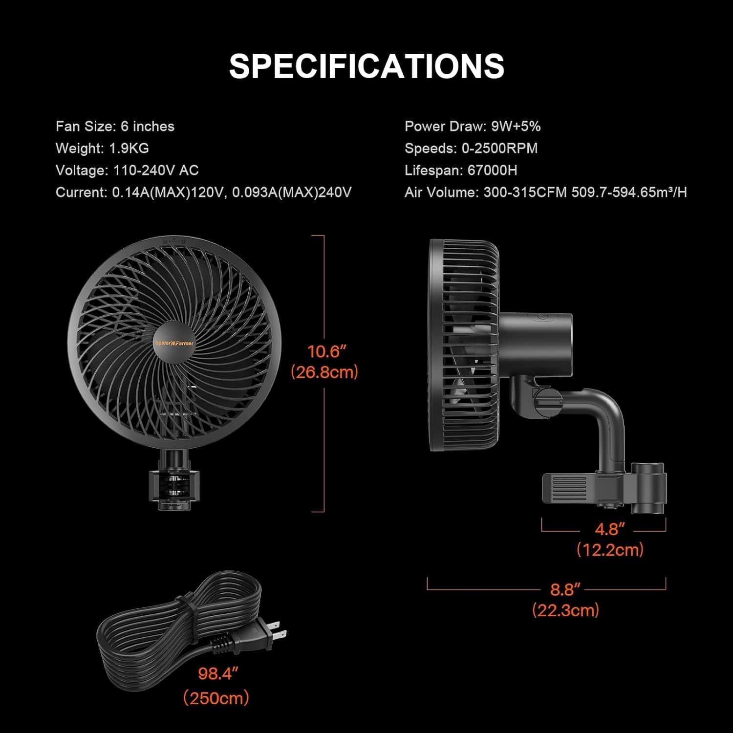 Set complet cort de creștere Spider Farmer SF1000, lampă de creștere LED reglabilă cu spectru complet, diode Samsung LM301H EVO, kit cort de creștere complet 70x70x160cm, set cort de creștere hidroponică, sistem de ventilație