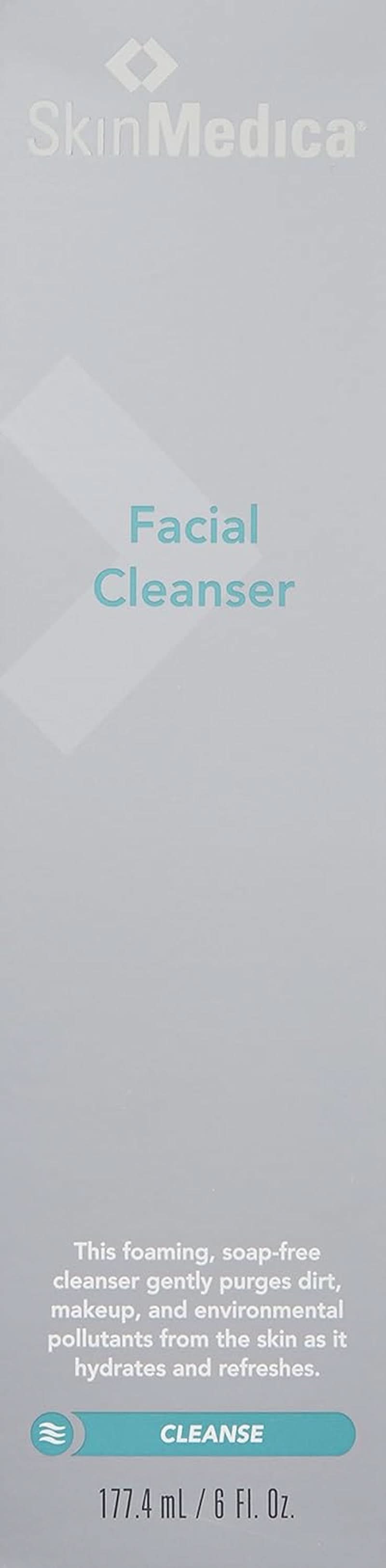 SkinMedica Facial Cleanser - espuma limpiadora para pieles normales o secas y perfecta como limpiador Naty Shop