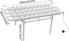 Kit de cultivo hidropónico, sistema de cultivo hidropónico, estante de cultivo automático de 36 agujeros, kit de cultivo hidropónico de jardín