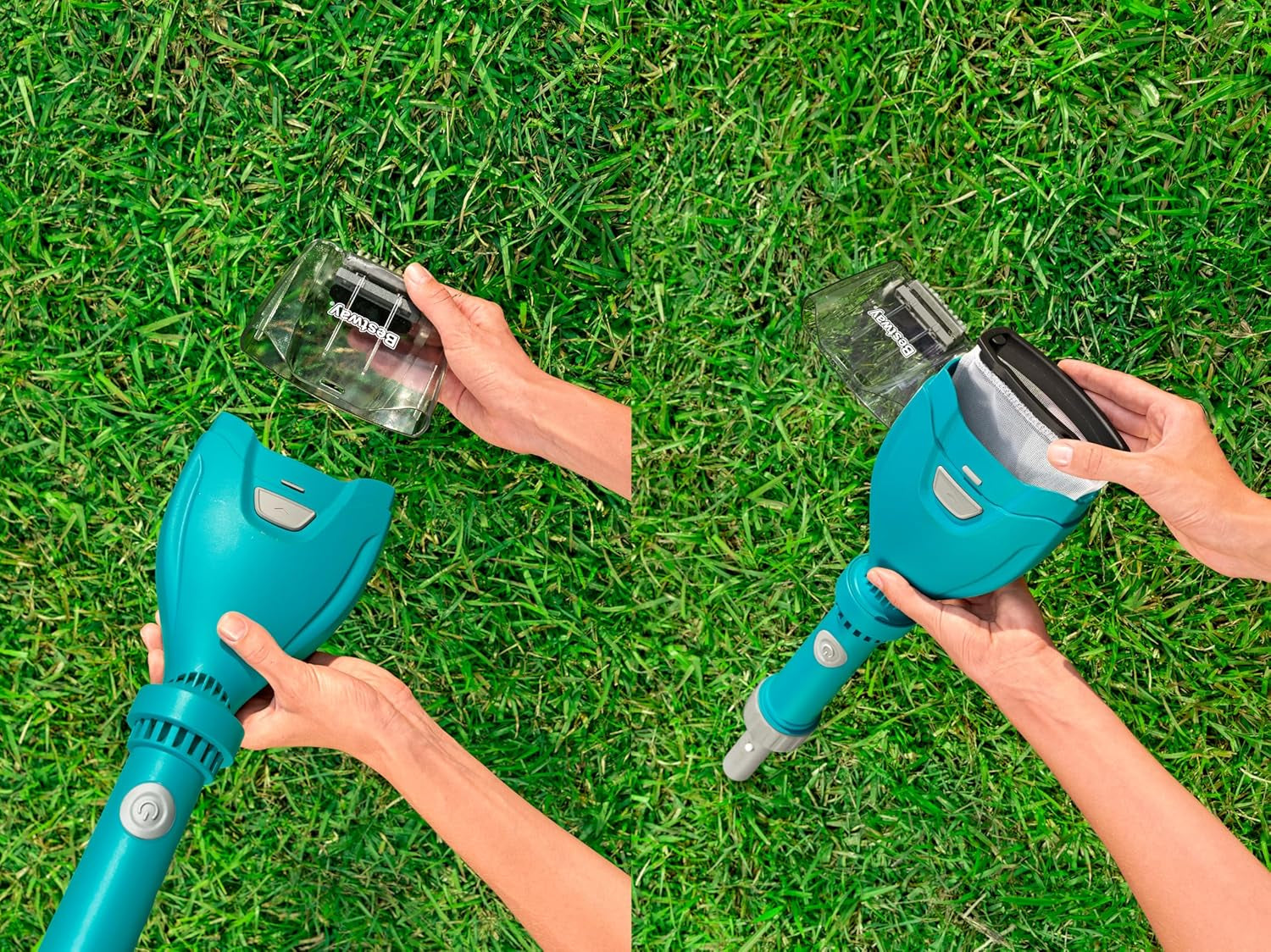 Limpiafondos a batería Bestway AquaTech 150 cm