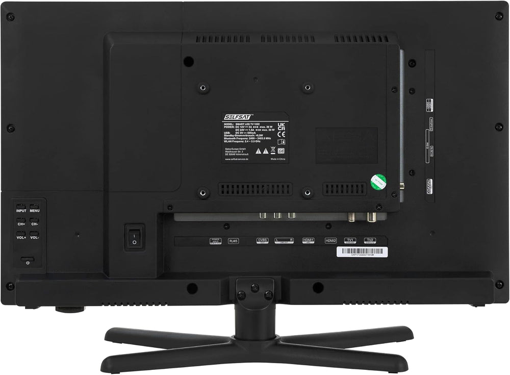 Televizor LED inteligent SELFSAT 1222 (55 cm/22") incl. tuner DVB-S2/C/T2 HD cu WLAN și Bluetooth