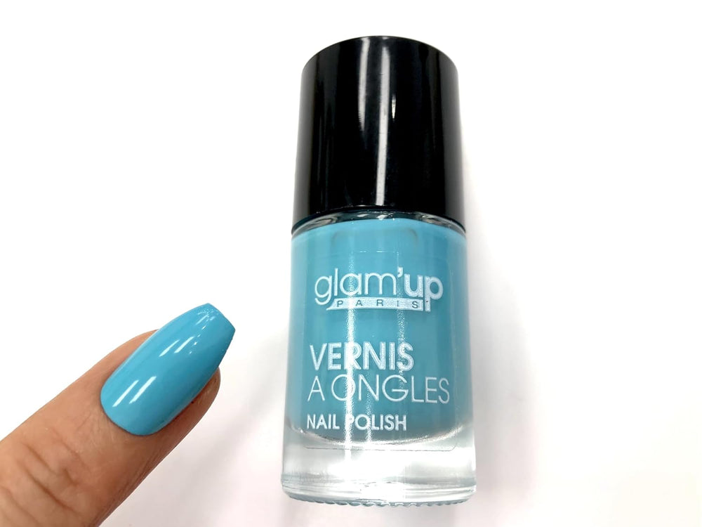 Esmalte de uñas Glam'Up Paris, núm. 138, turquesa