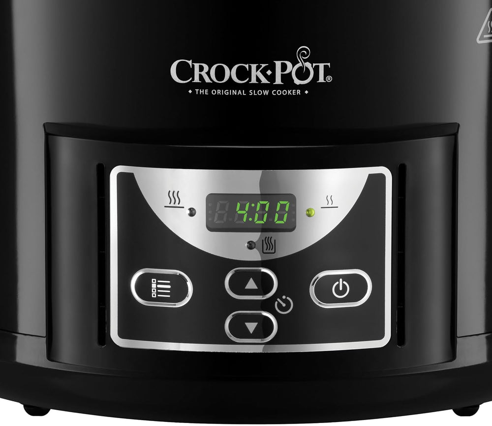 Olla de cocción lenta Crock-Pot, 4,7 litros Olla de cocción lenta Naty Shop