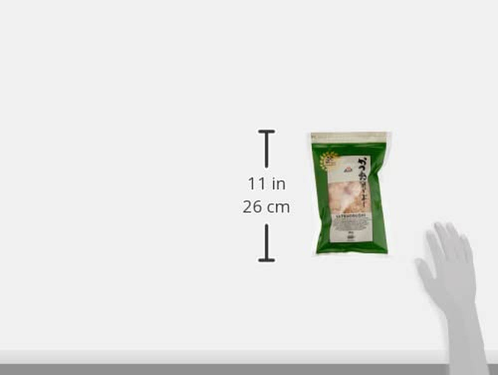 Katsuobushi Bonito Flocken – Aus 100 Prozent getrootkenem und Geräuchertem Bonito Tunfisch – Ideal para la cocina japonesa – 1 x 40 g