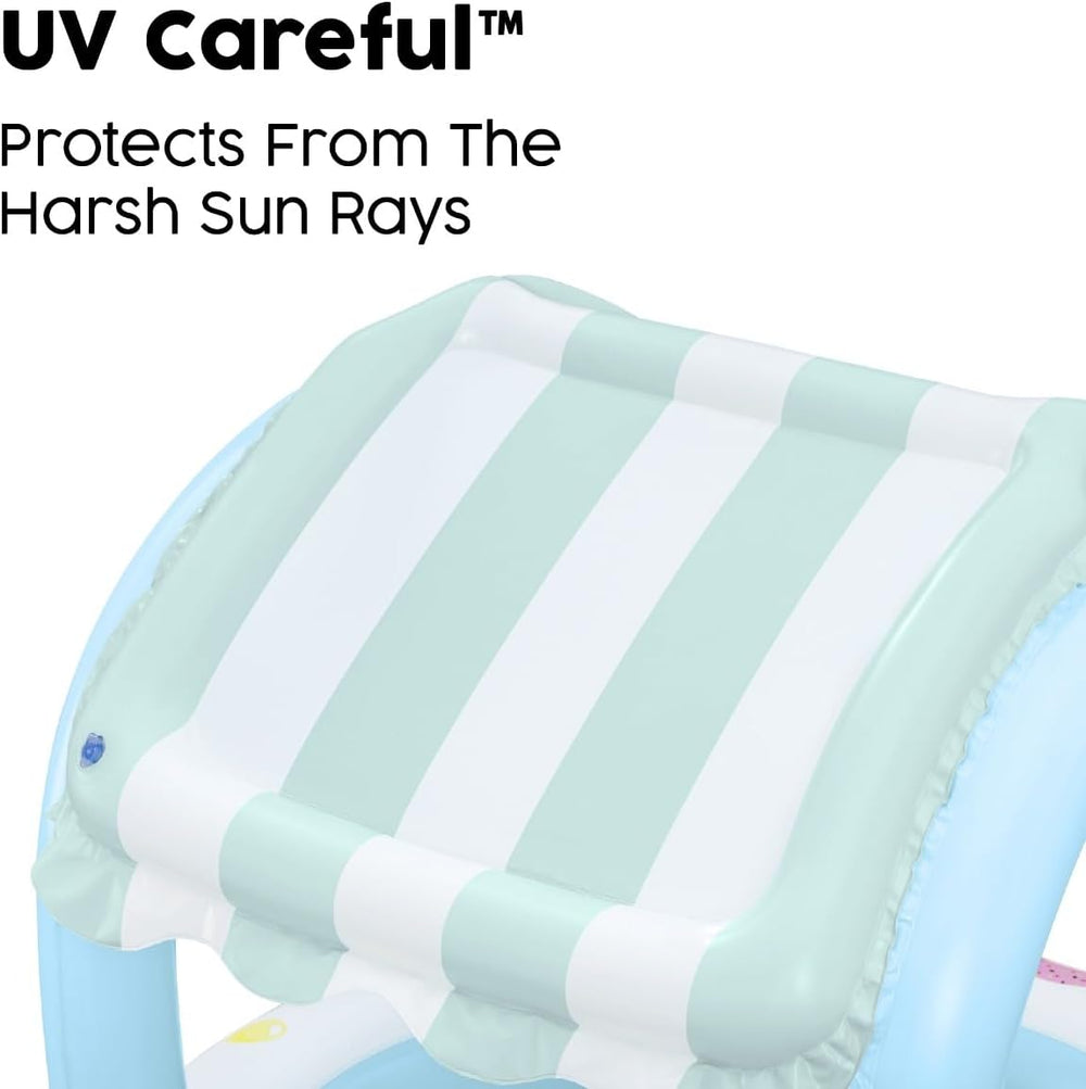 Piscina infantil Bestway Sweet Shope con capota para el sol 104 x 84 cm