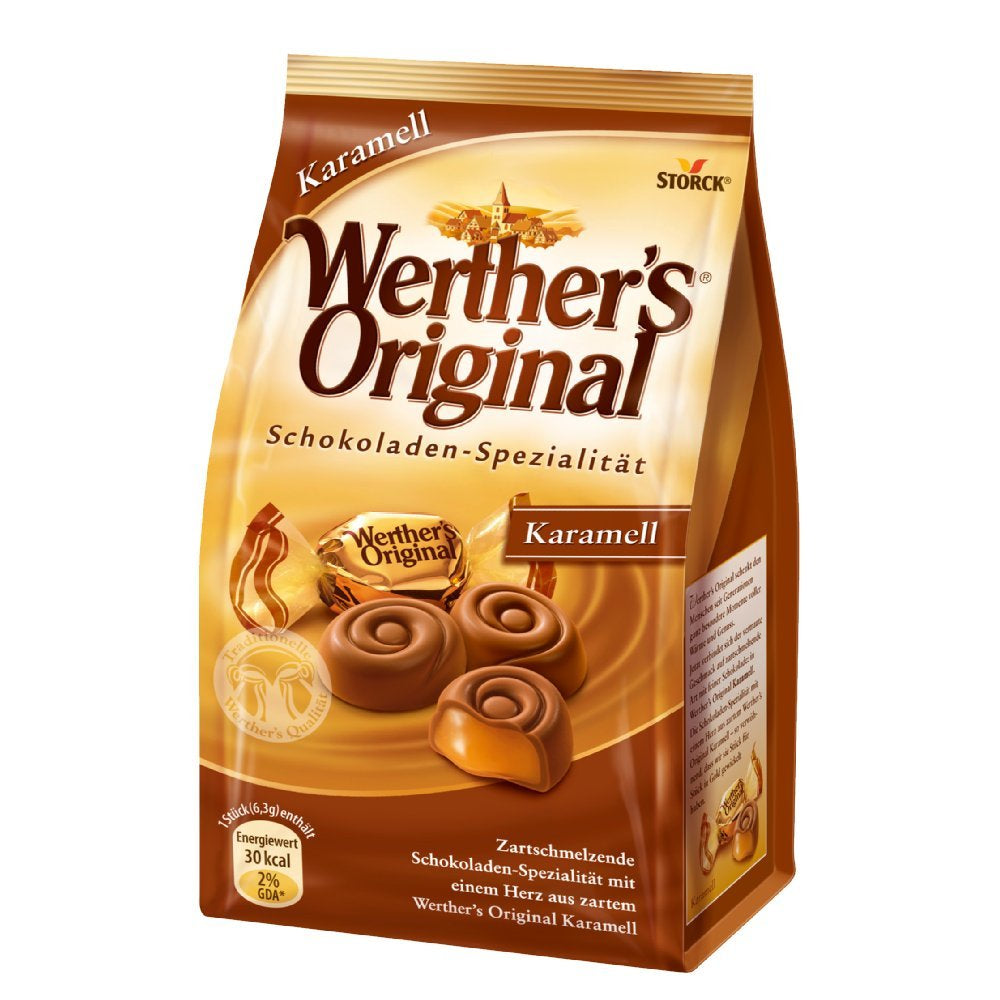 Werther’s Original, diverse sortimente Bomboane de Ciocolata Naty Shop 153 grame Caramel