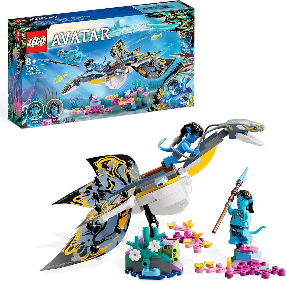 LEGO Avatar The Discovery of Ilu Water Path Juguete de construcción con figura submarina Set de colección Pandora para niños y fanáticos del cine de 8 años en adelante 75575 Juegos de construcción Besuche den LEGO-Store Default Title