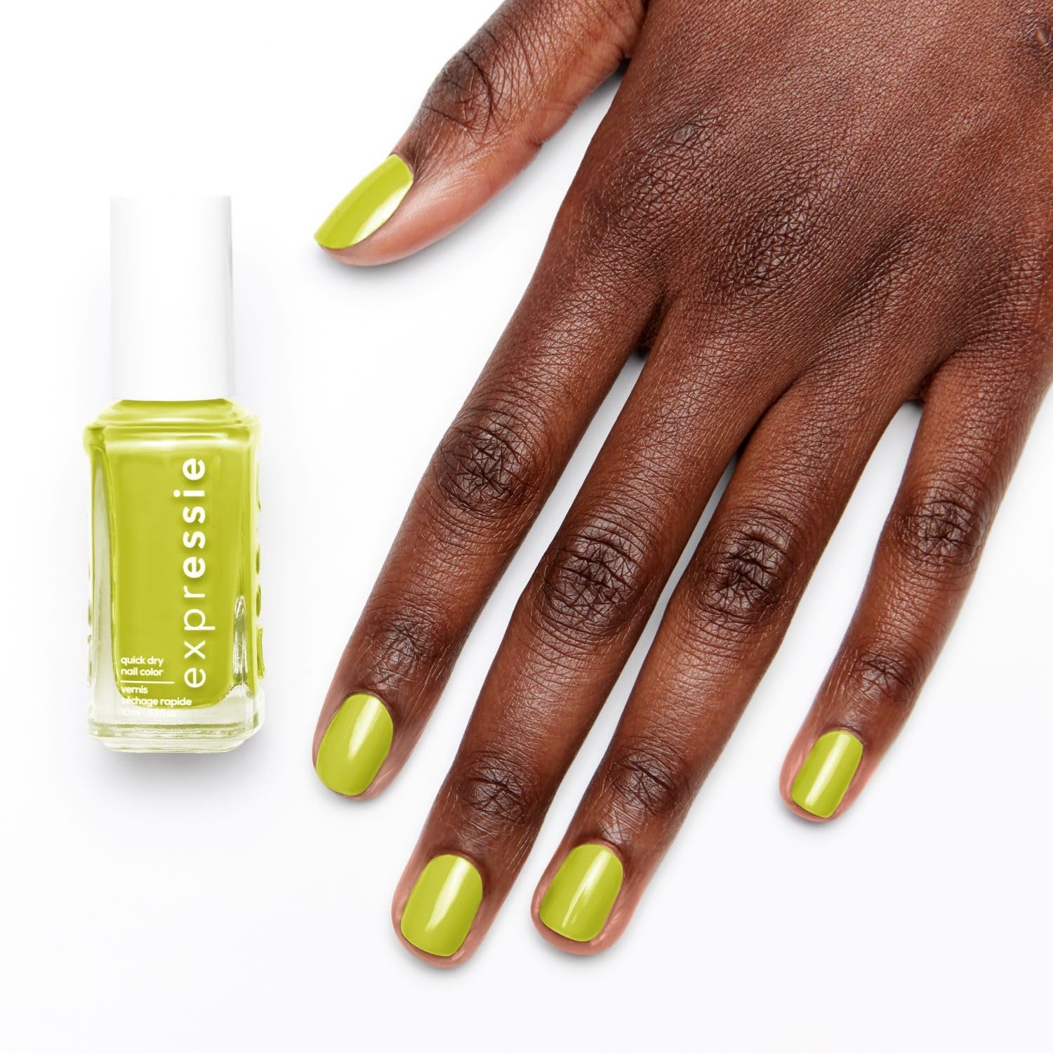 Essie esmalte de uñas de secado rápido "expression", fórmula vegana sin ingredientes animales, núm. 565 momento del personaje principal, verde, 1 x 10 ml