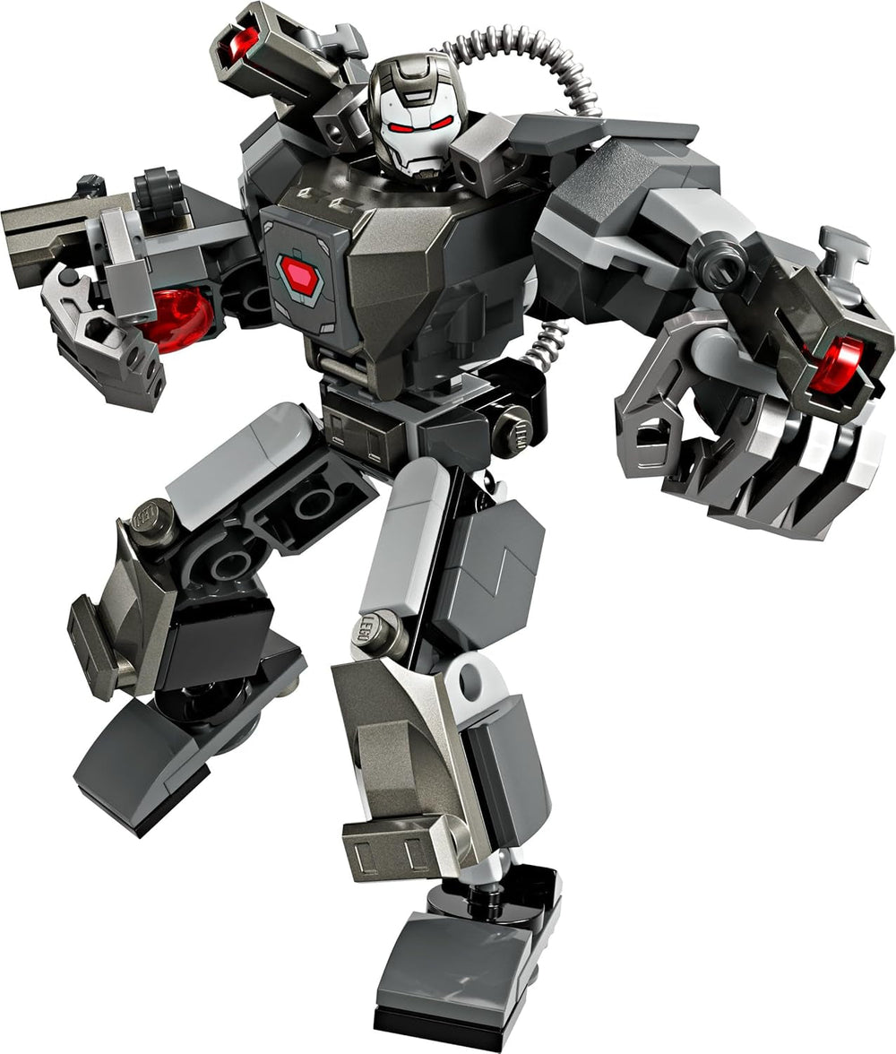 LEGO Marvel Máquina de Guerra Mech, Superhéroe de 3 disparos, juguete para construir para niños, figura de acción legendaria del MCU, regalo para niños y niñas de 6 años, 76277 Juegos de construcción Beuche den LEGO-Store