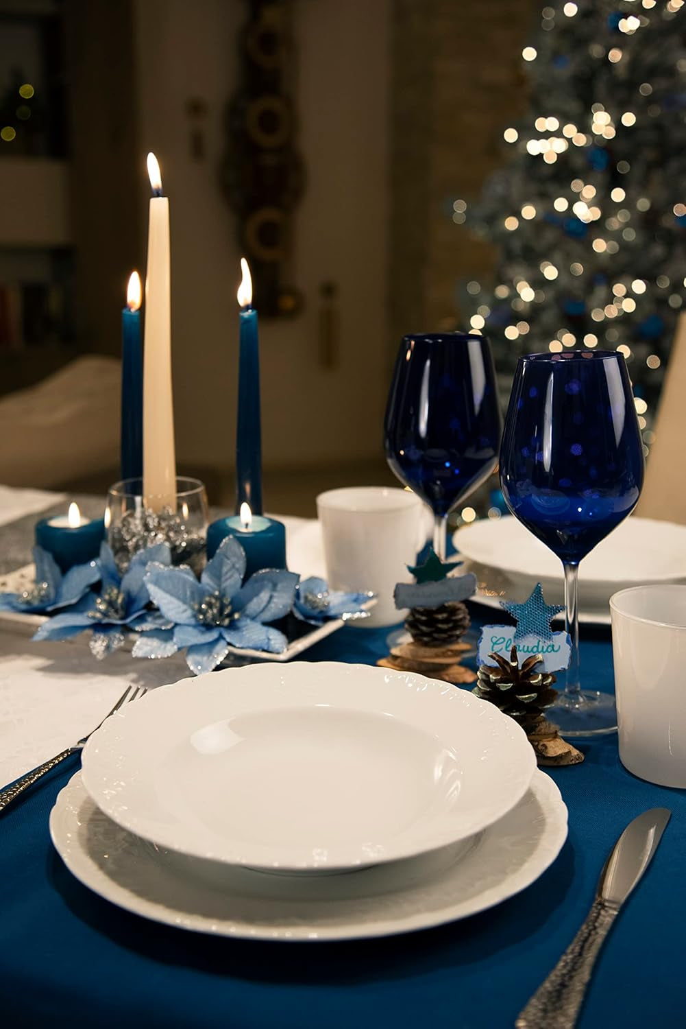 Set de tacâmuri Excelsa, 18 piese, alb