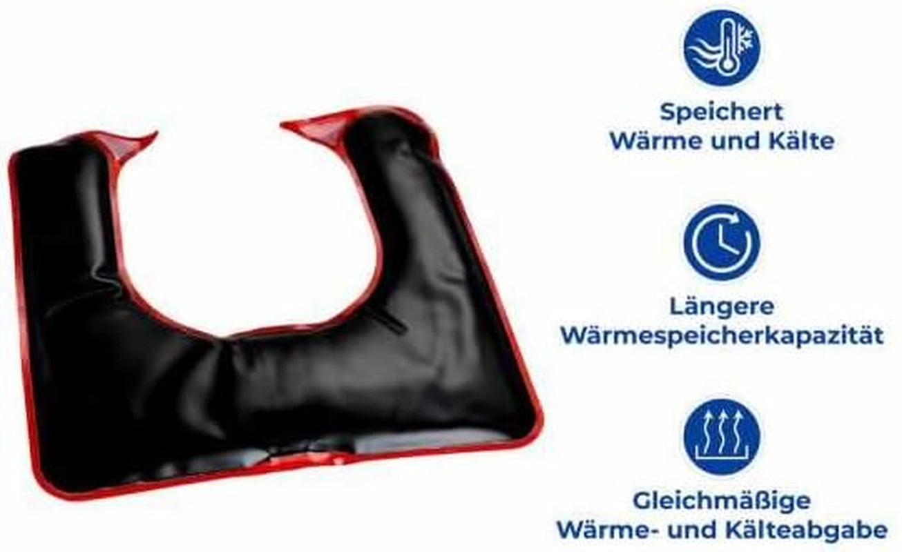 Pernă de gât Maximex Moor, Cuptor cu microunde, Căldură liniștitoare împotriva tensiunii, Potrivire specială, Dimensiuni (L X H X P): 30.5 X 1 X 29 Cm Perne ortopedice cervicale Naty Shop