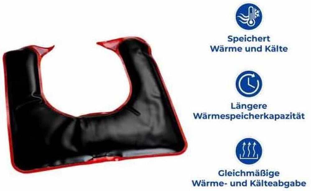 Pernă de gât Maximex Moor, Cuptor cu microunde, Căldură liniștitoare împotriva tensiunii, Potrivire specială, Dimensiuni (L X H X P): 30.5 X 1 X 29 Cm Perne ortopedice cervicale Naty Shop