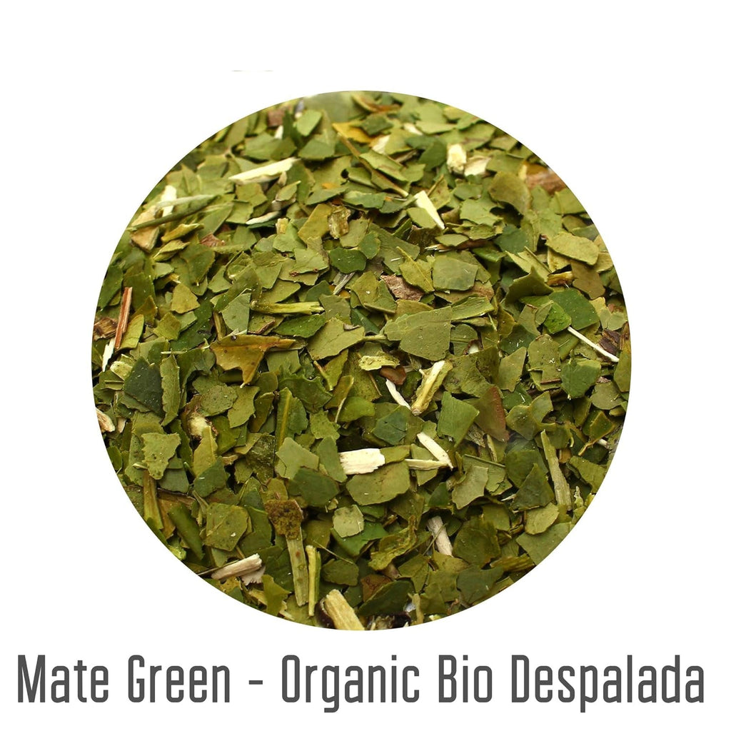 Yerba  „BIO” 400 g Ceai Mate organic, organic, stimulent natural și energizant cu cofeină, ceai Yerba Mate cu fructe, ceai Mate foarte bogat în cofeină, de înaltă calitate