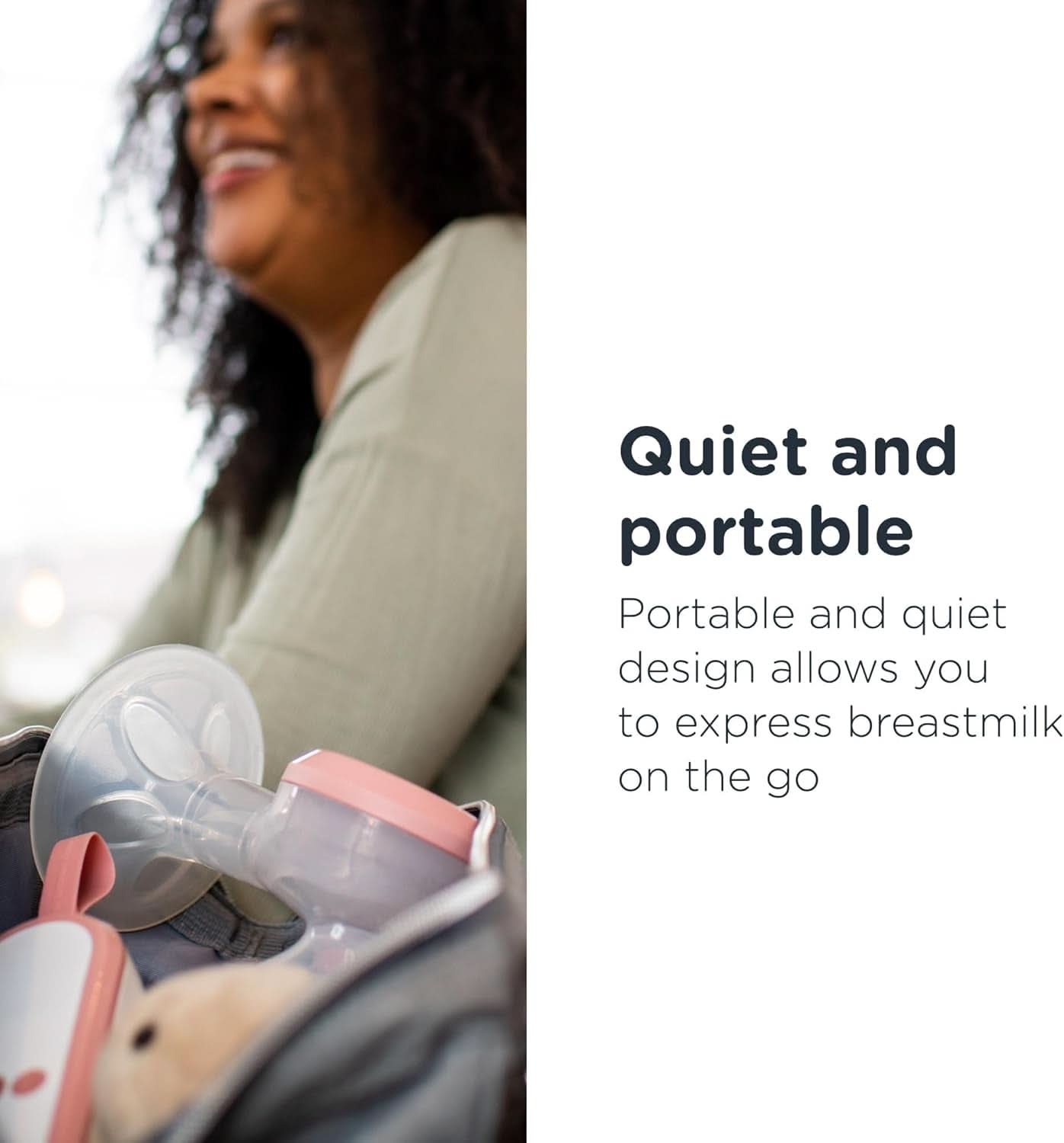 Tommee Tippee Made for Me Extractor de leche eléctrico único, fuerte succión Accesorios Alimentación y Lactancia Bebe Naty Shop