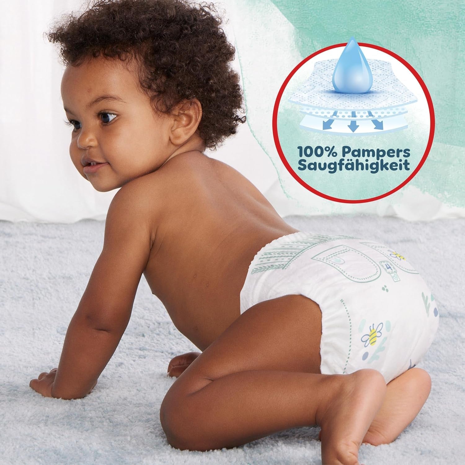Pañales Pampers Harmony Pants talla 5, 144 piezas, 12 kg-17 kg, protección suave para la piel y comodidad de 360°
