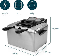 Freidora Princess, varios tamaños Electrodomésticos Naty Shop