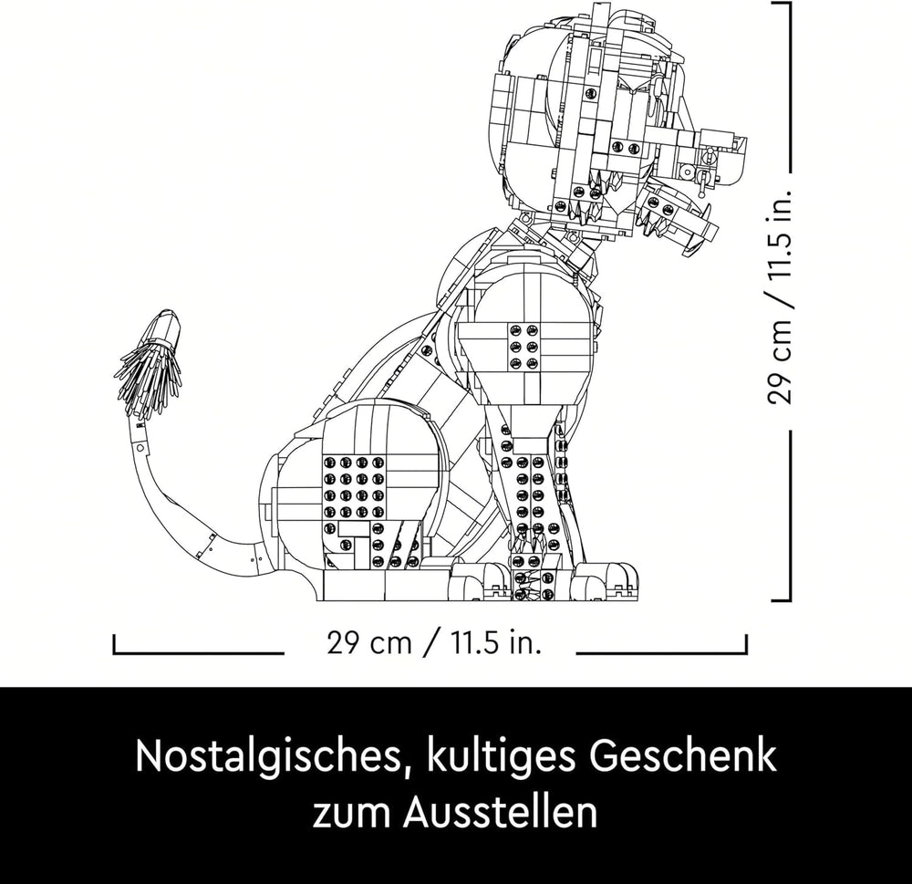Lego Ç€ Disney Simba, el joven rey león, juguete de construcción para coleccionar con creativas figuras de animales, actividad relajante para adultos, idea de regalo para mujeres 43247 Juegos de construcción Besuche den LEGO-Store