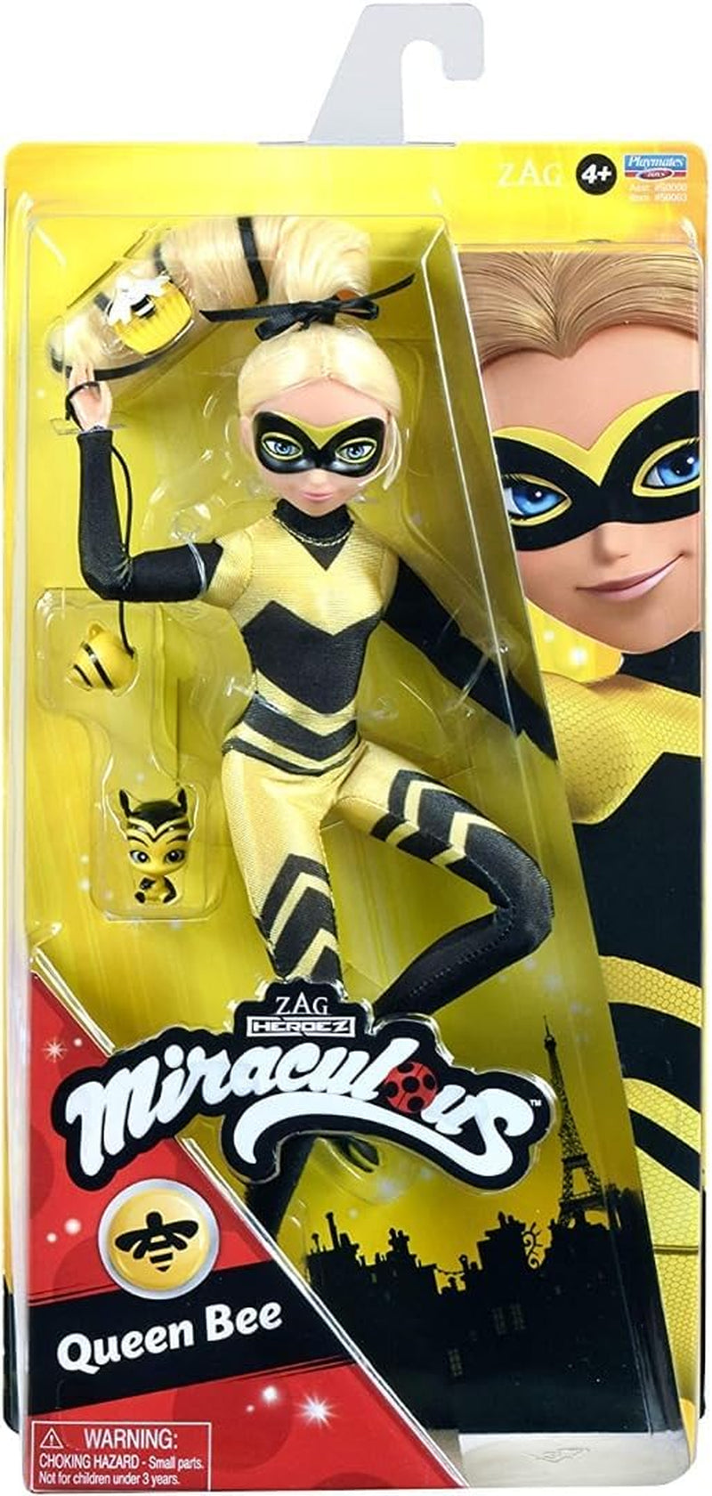 Bandai - Miraculous Ladybug - Muñeca Marinette Cambio De Color Sorpresa - Muñeca articulada Miraculous, 26 Cm + 3 sorpresas - Modelo aleatorio - P50390 Muñecas Naty Shop Queen Bee