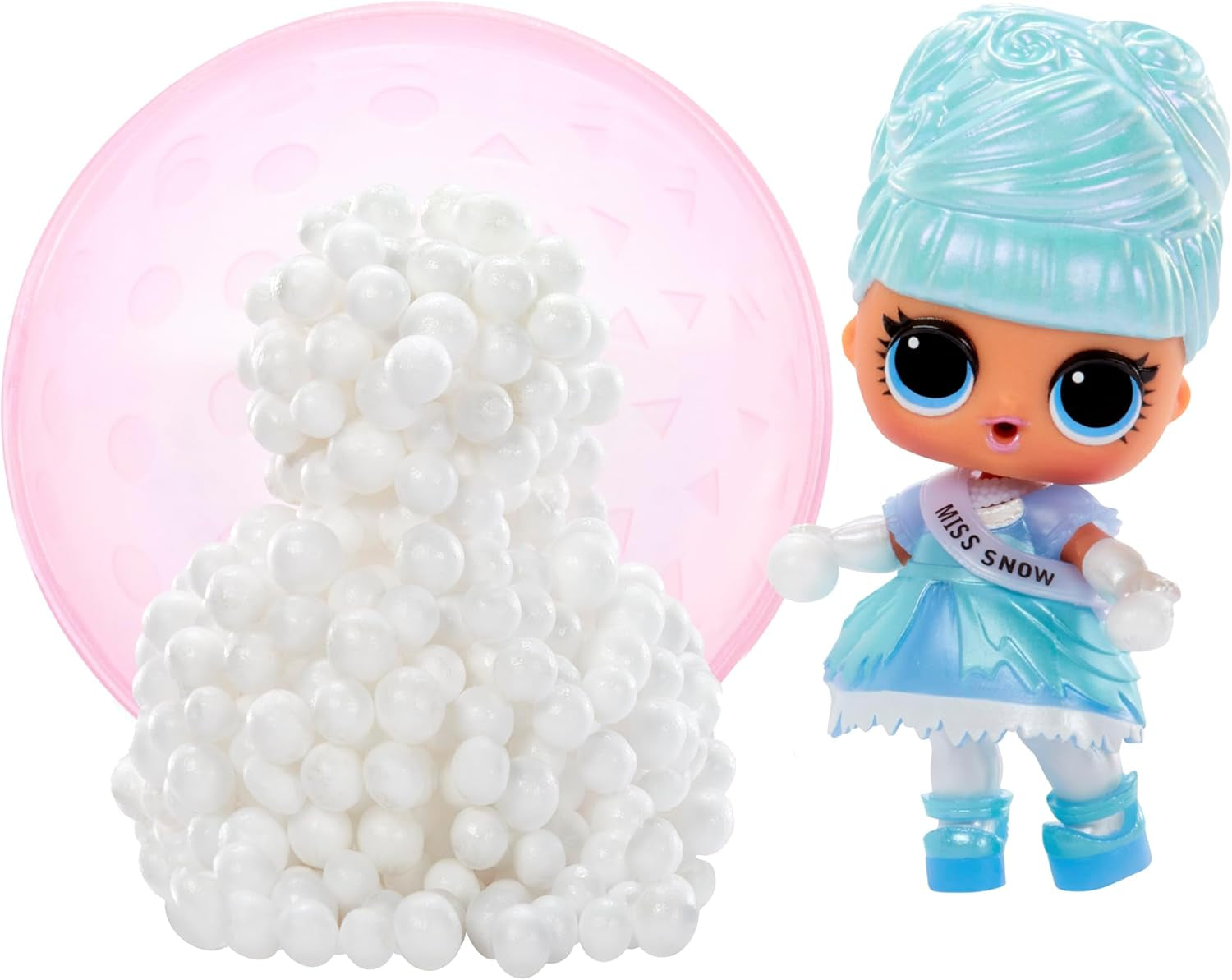 jajaja ¡Sorpresa! Winter Snow Tot - 1 muñeca coleccionable sorpresa mágica de nieve, envuelta ciega, 8 muñecas coleccionables, moda y accesorios Frosty Cool, regalo para niños 4+ Naty Shop Dolls